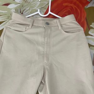 Beige Colour Pant