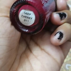 Mistral Of Milan Deep Cherry Nail Polish