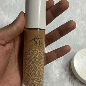 kay beauty foundation and loose powder