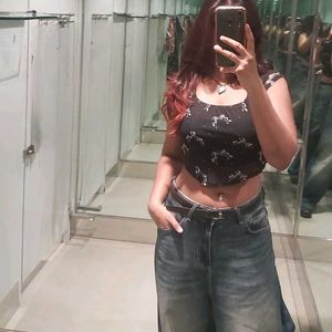 Bershka Washed/ Faded Jeans