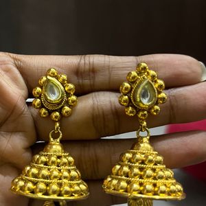 Royal Golden Maharani Necklace Set