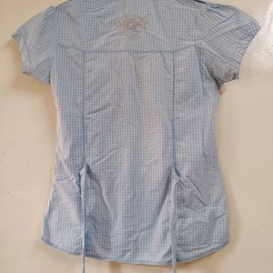 Light Blue Shirt Oversized