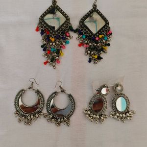 Oxidized Traditional Earings