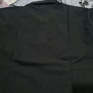 Black Polo Tshirt By H&M