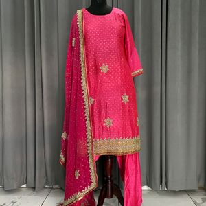 Ethnic Kurta &Salwar With Dupatta