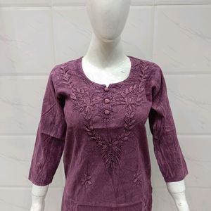 Lakhnavi Short Kurti