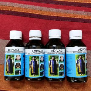 Adivasi Hair Oil 125ml Bottle Pack Of 3