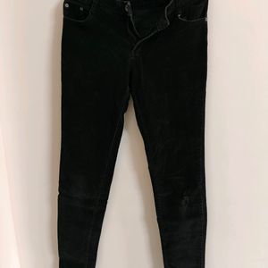 Black Quadra Skinny Fit Jeans