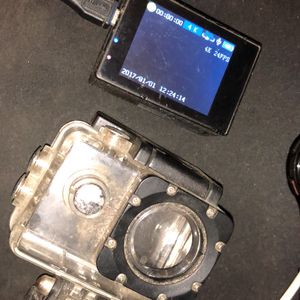 Action 4k Camera Battery Damaged But Working Fine