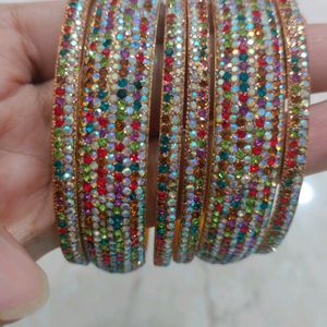 Multi stone Bangle