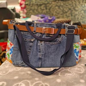 Denim Handbag