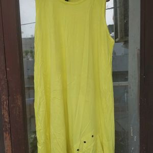 Yellow Dress For Goa Trip