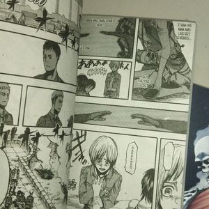 Attack On Titan Manga Comic 2 And 3