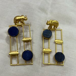 18K Plated Contemporary Earrings