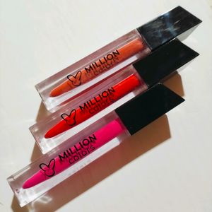 3 Lipsticks