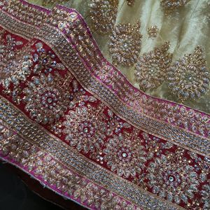 Lehenga With Dupatta And Top