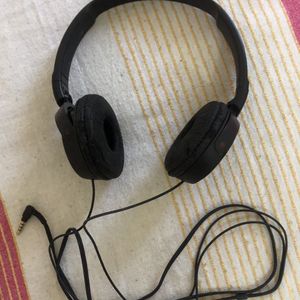 Sony Black Wired Headphones