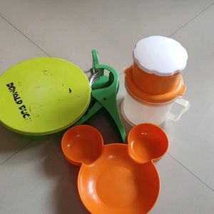 4 Piece Of Daily Use Containers