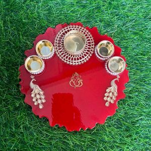 8" Pooja Thali