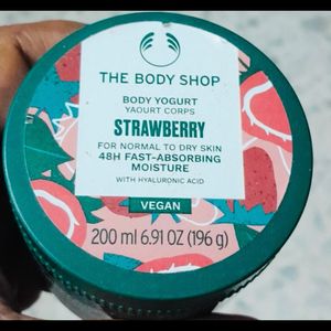 PRICE DROP- The Body Shop STRAWBERRY YOGURT