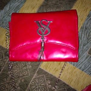 Red Clutch Sling Bag