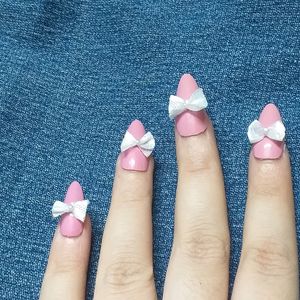 Press On Nails (Cupid's Bow~Pink)