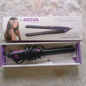 NOVA Pro Shine NHS 842 Hair Straightener $ Curly