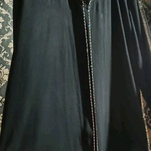 Rhinestone Work On Both Side Burkah And Hijab