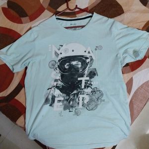 Turquoise Easybuy Tshirt. In Good Condition