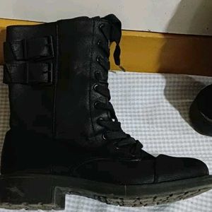 Black Combat Boots