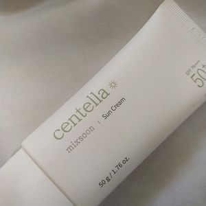 Centella Suncream Kbeauty Skincare