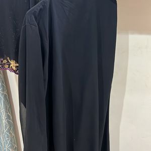 Black Embroidered Abaya