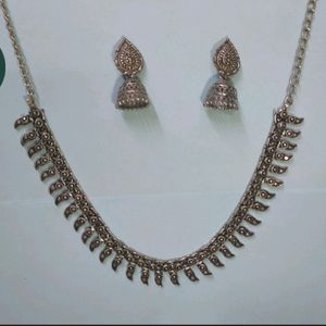 2 Type Oxidise Jewellery Set