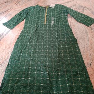 Kurta  New Dark Green