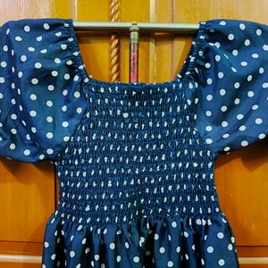 Polka Dot party wear dress