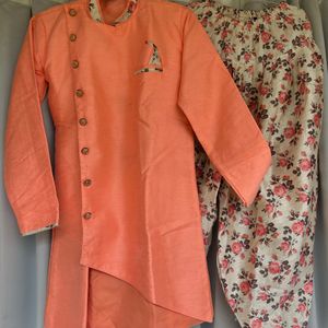 Boys Sherwani Dhoti Set