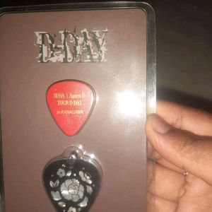 Suga Dday Tour Guitar Picks Offcial