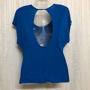 Rock & Republic Blue Back Stylish Top