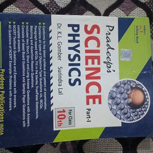 Pradeep's Class 10th Physics Book