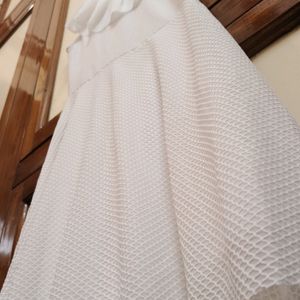 Pinterest Inspired White Midi Dress