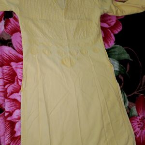 Yellow Kurti