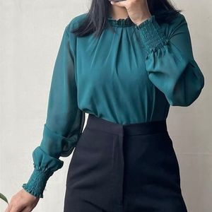 Green Formal Top