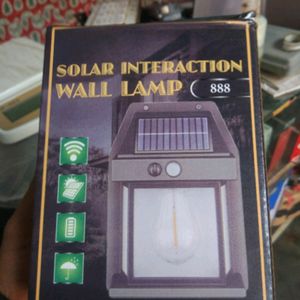 Solar Light With Motion Sensor