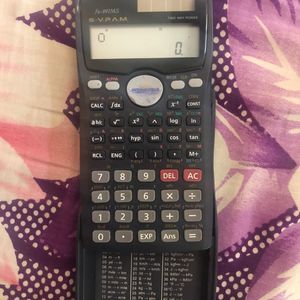 working calculator with cover