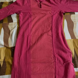 Pink Kurta For Women