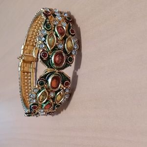 Kundan Work Bangle