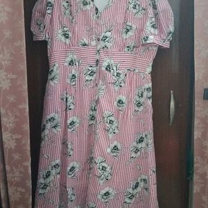 Floral Dress XXL Size