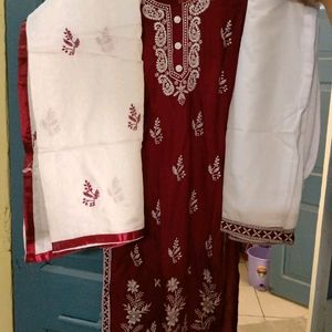 Chikankari Suit Set