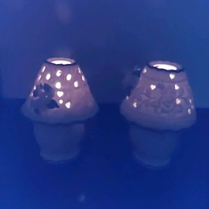 Lampshade Candle Holders-2