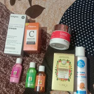 Face Mask,Serum,Toner,Hair Cream, Moisturizer